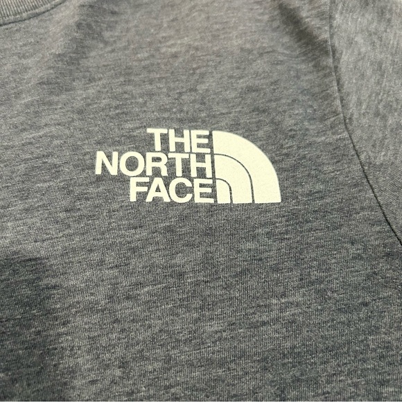 The North Face Large Men’s Blue & White Logo T-Shirt - Picture 3 of 13